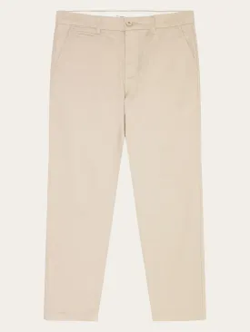 CHUCK regular twill chino pants - Light feather gray