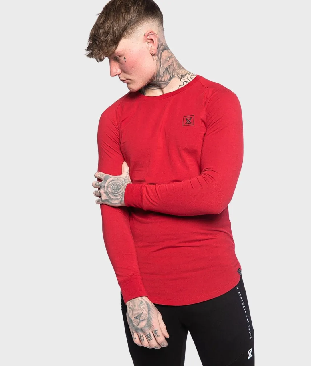 CORE Long Sleeve [Dark Red]
