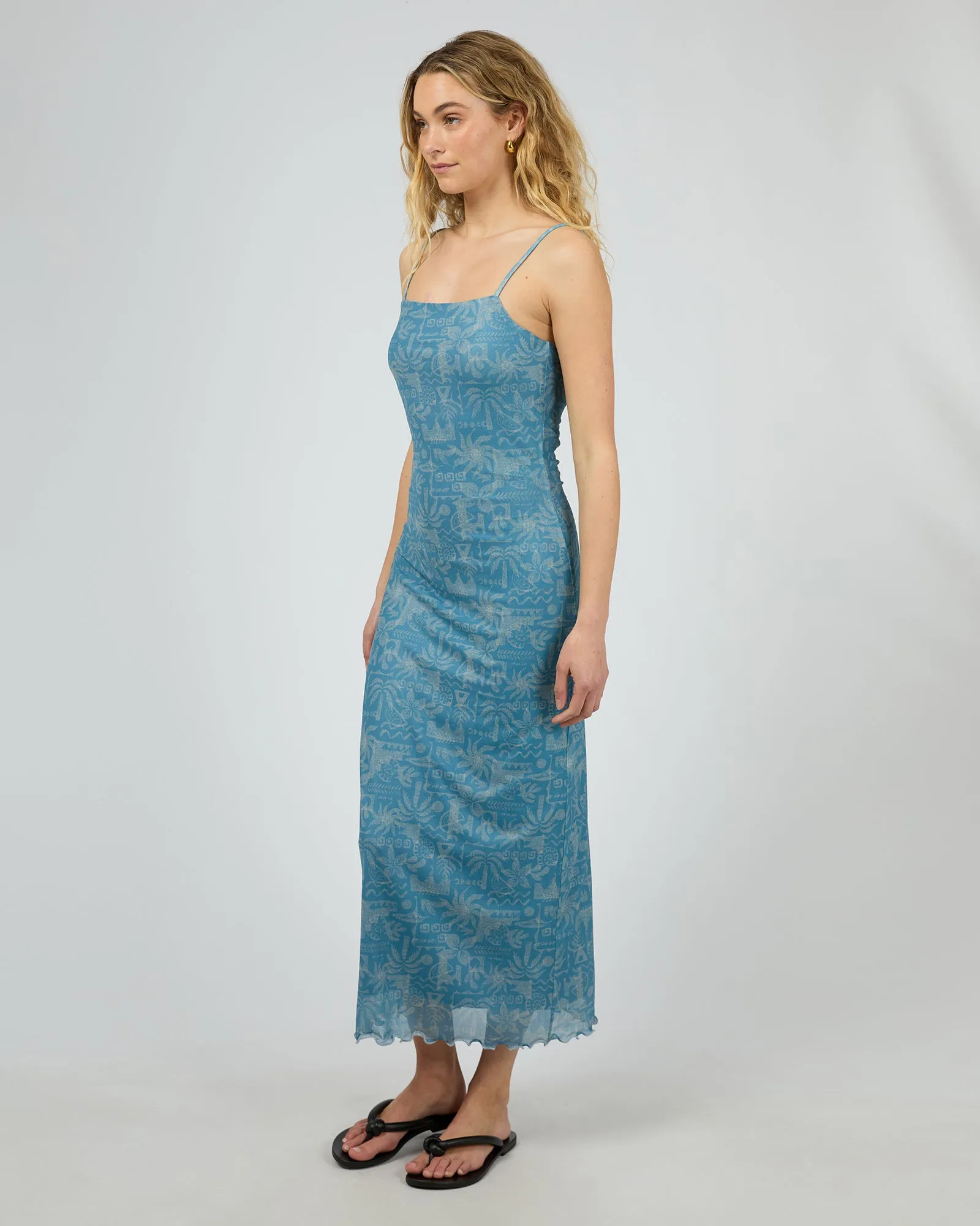 Corfu Maxi Dress Light Blue