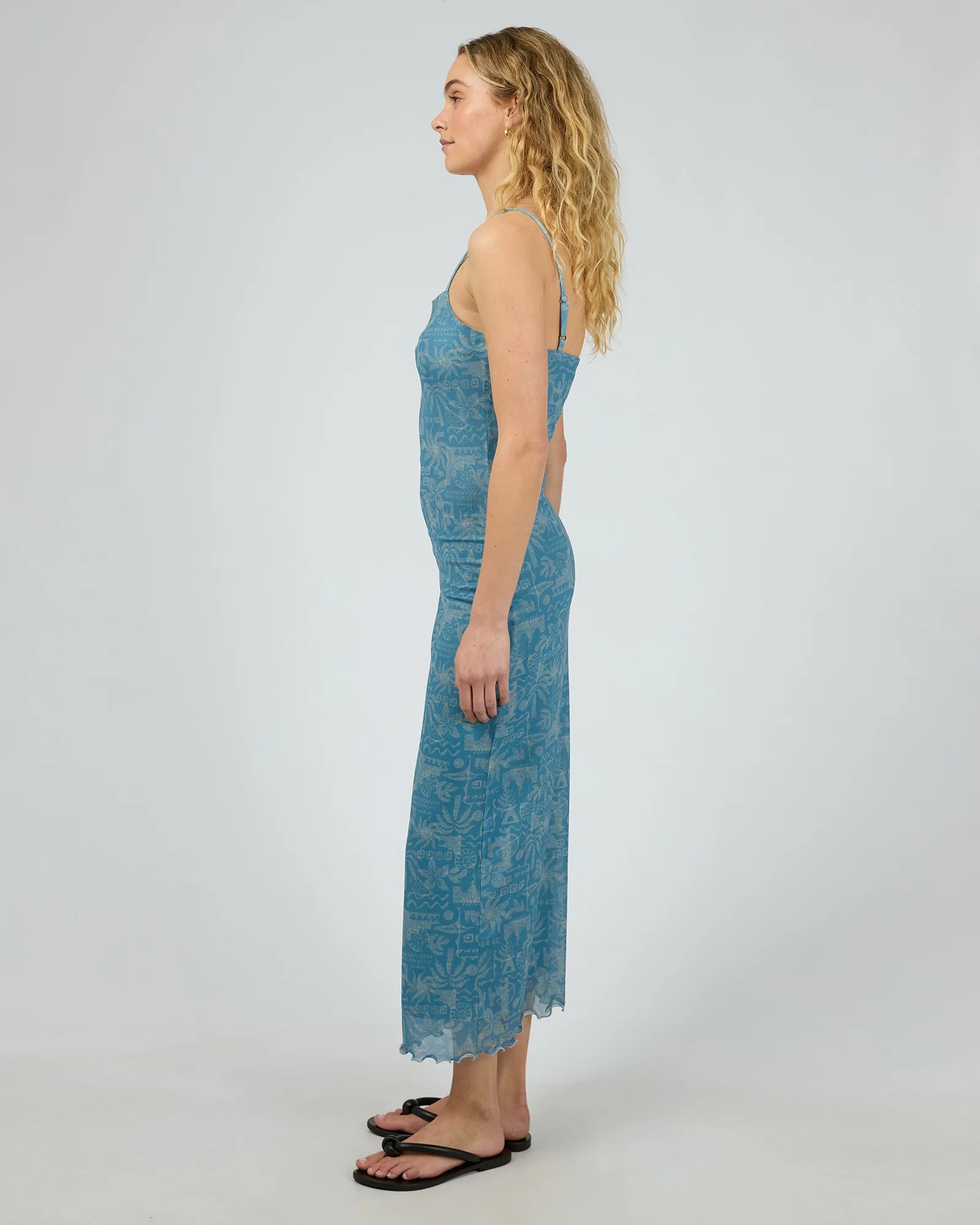 Corfu Maxi Dress Light Blue
