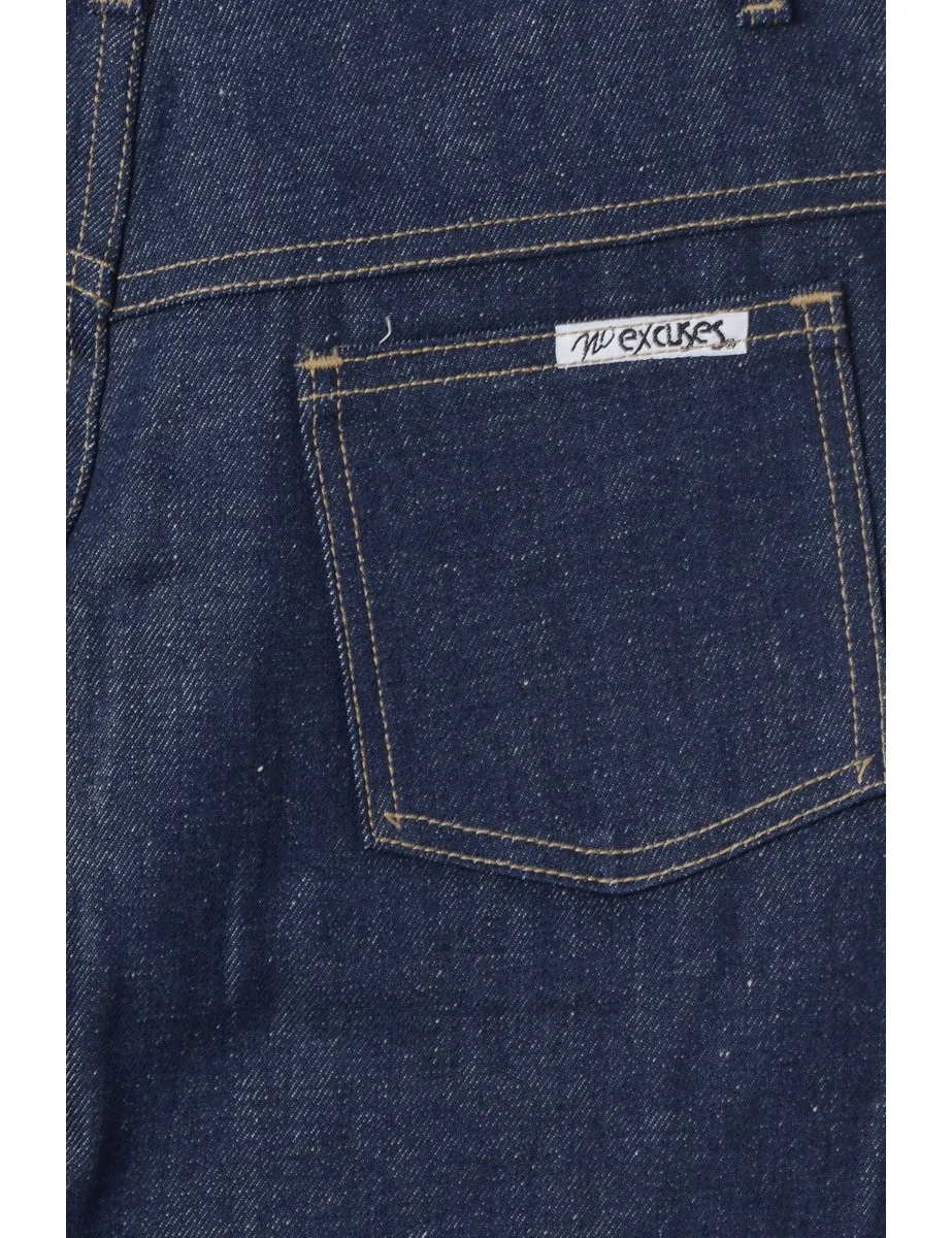 Denim Midi Skirt - M