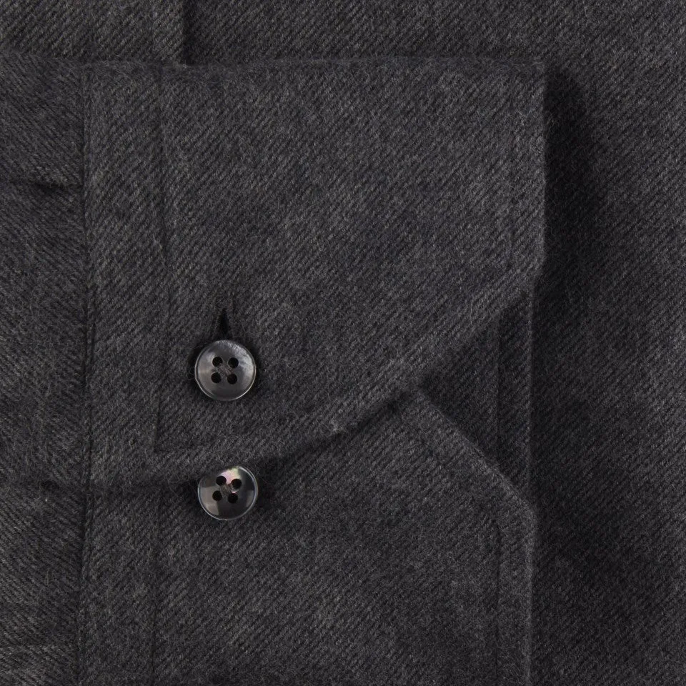Fitted Body Shirt In Luxury Flannel  Art. no: 6122617635