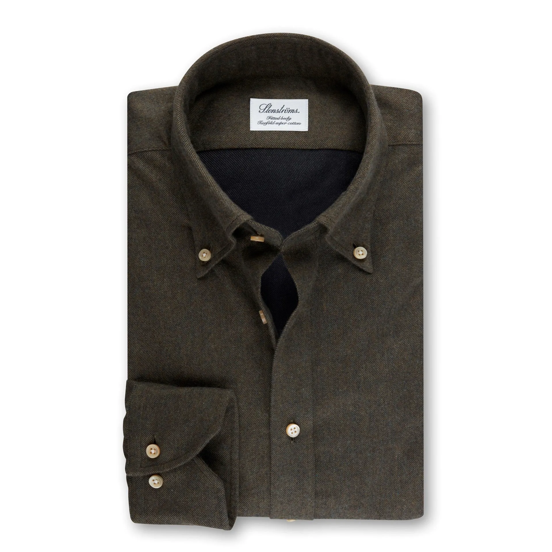 Fitted Body Shirt In Luxury Flannel  Art. no: 6122617635