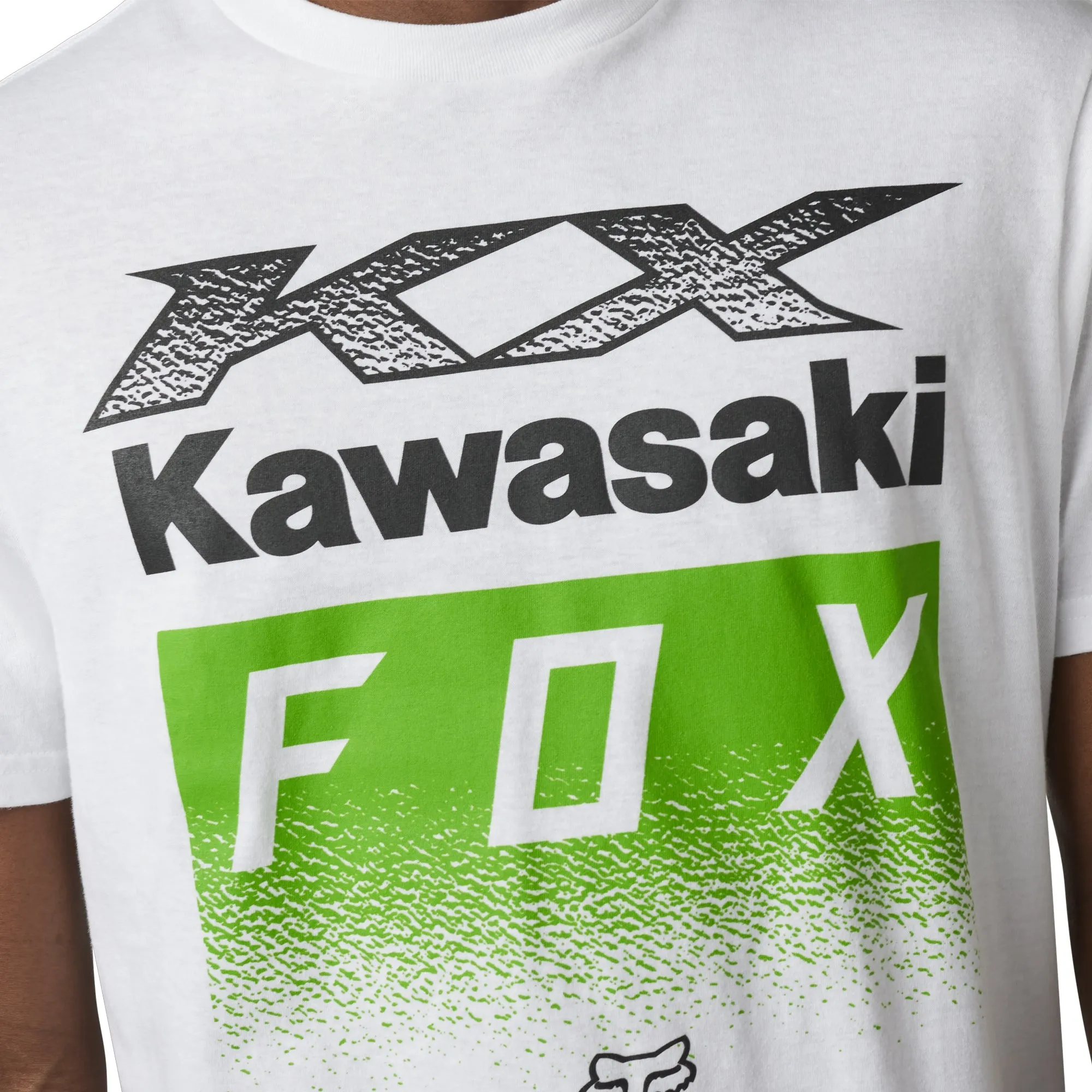 Fox Racing Kawasaki SS Tee T-Shirt Optic White