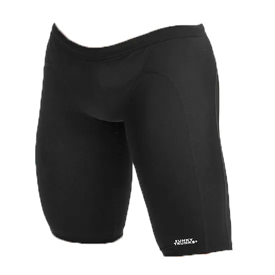 Funky Trunks Boy's Training Jammer FT37B - Still Black