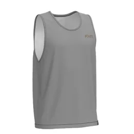 FXR Attack UPF Tank Top Grey/Stone