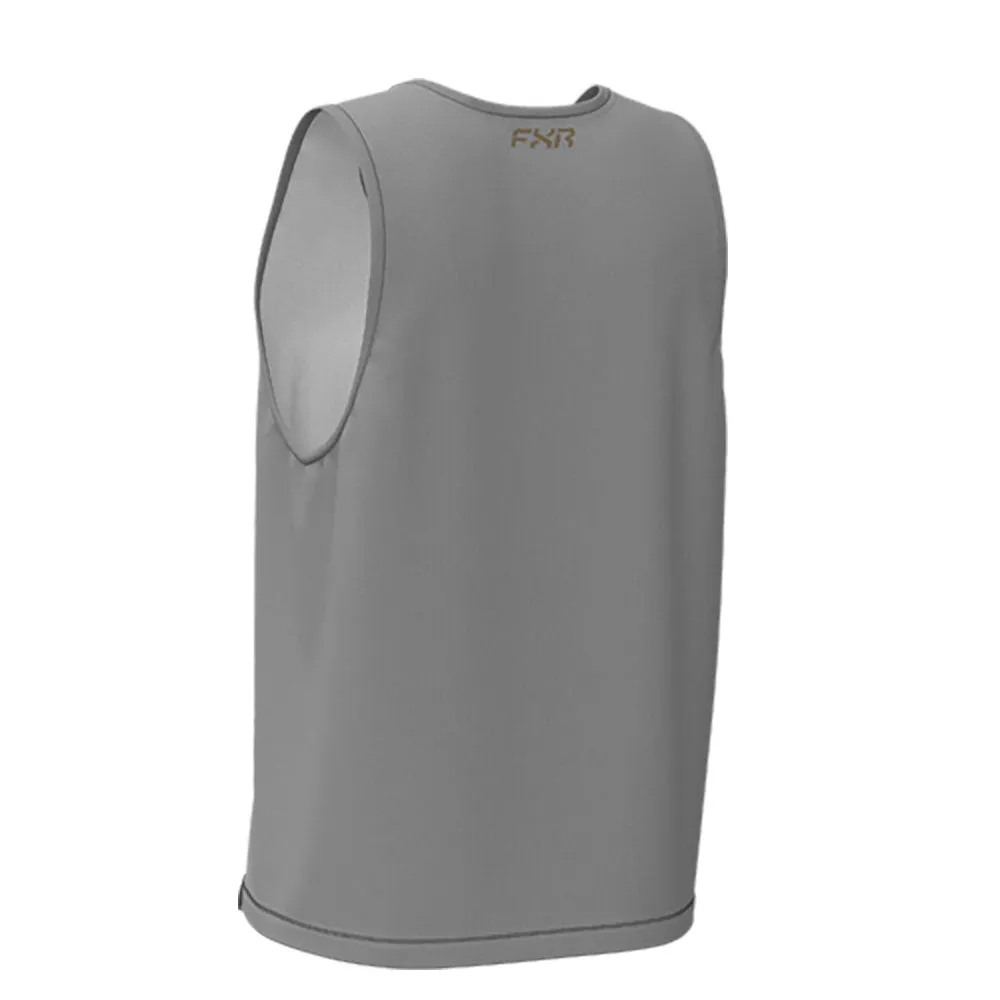 FXR Attack UPF Tank Top Grey/Stone