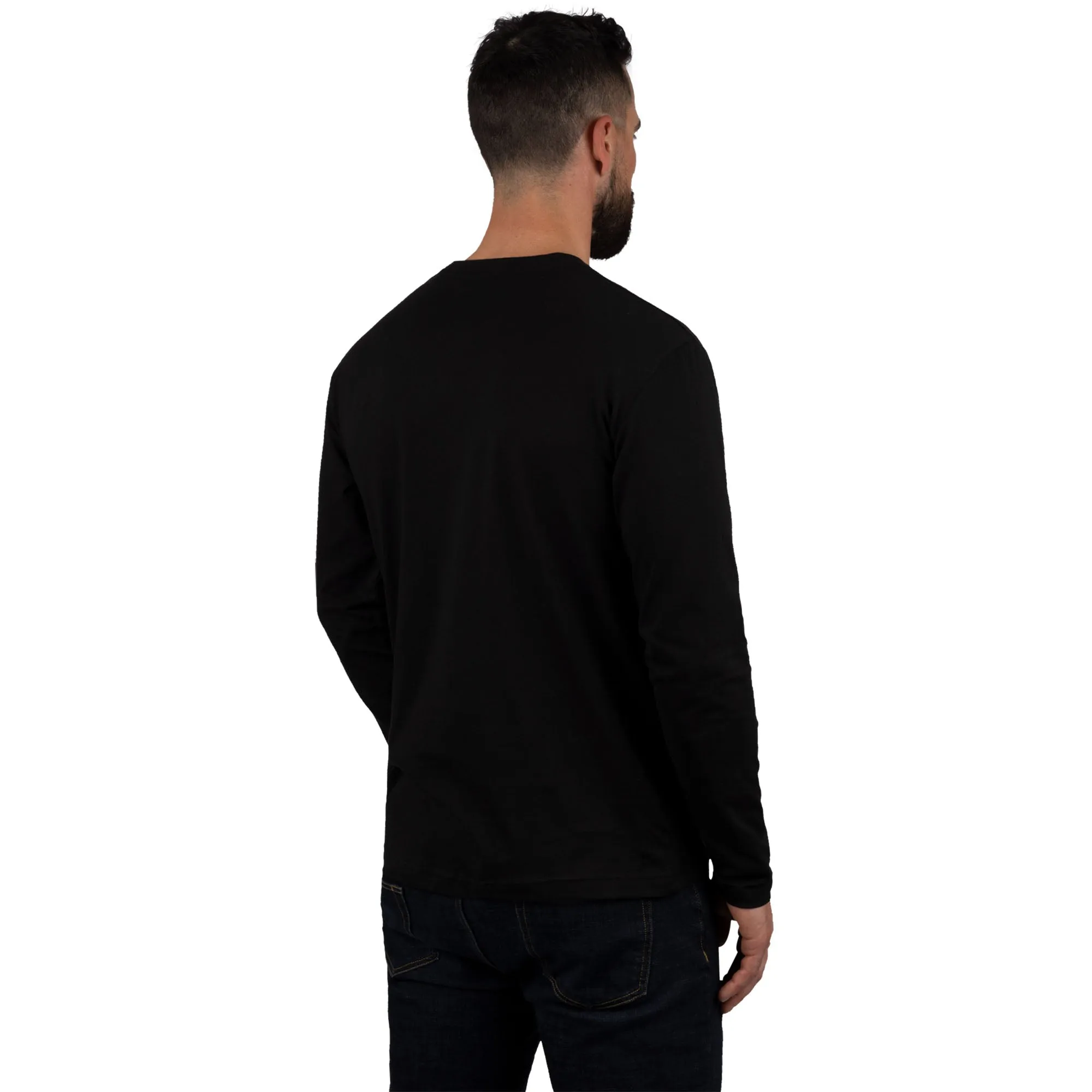 FXR  Mens Black Ops Podium Premium Longsleeve Tee T-Shirt Screen Printed Logos