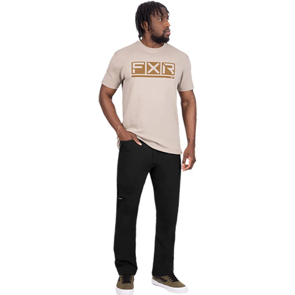 FXR Podium Premium T-Shirt Stone/Copper Brown