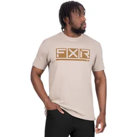 FXR Podium Premium T-Shirt Stone/Copper Brown