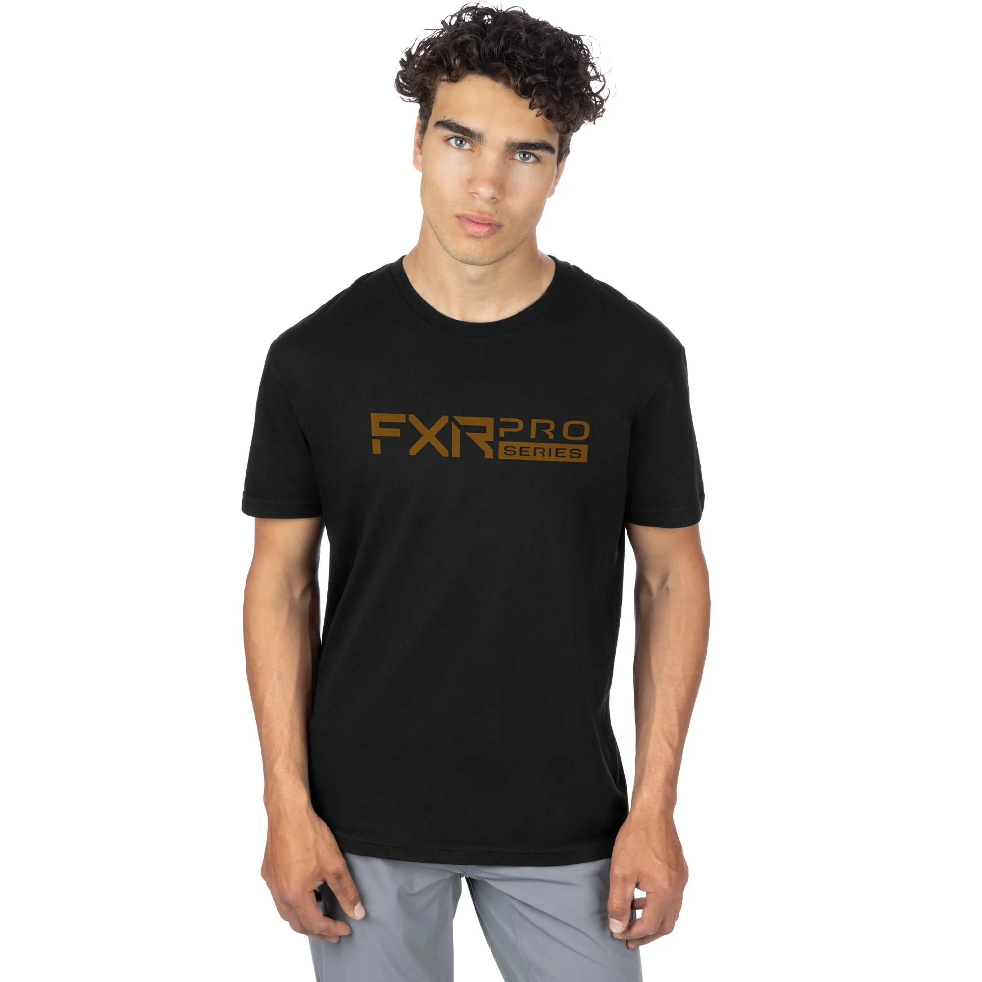 FXR Pro Series Premium T-Shirt Black/Copper