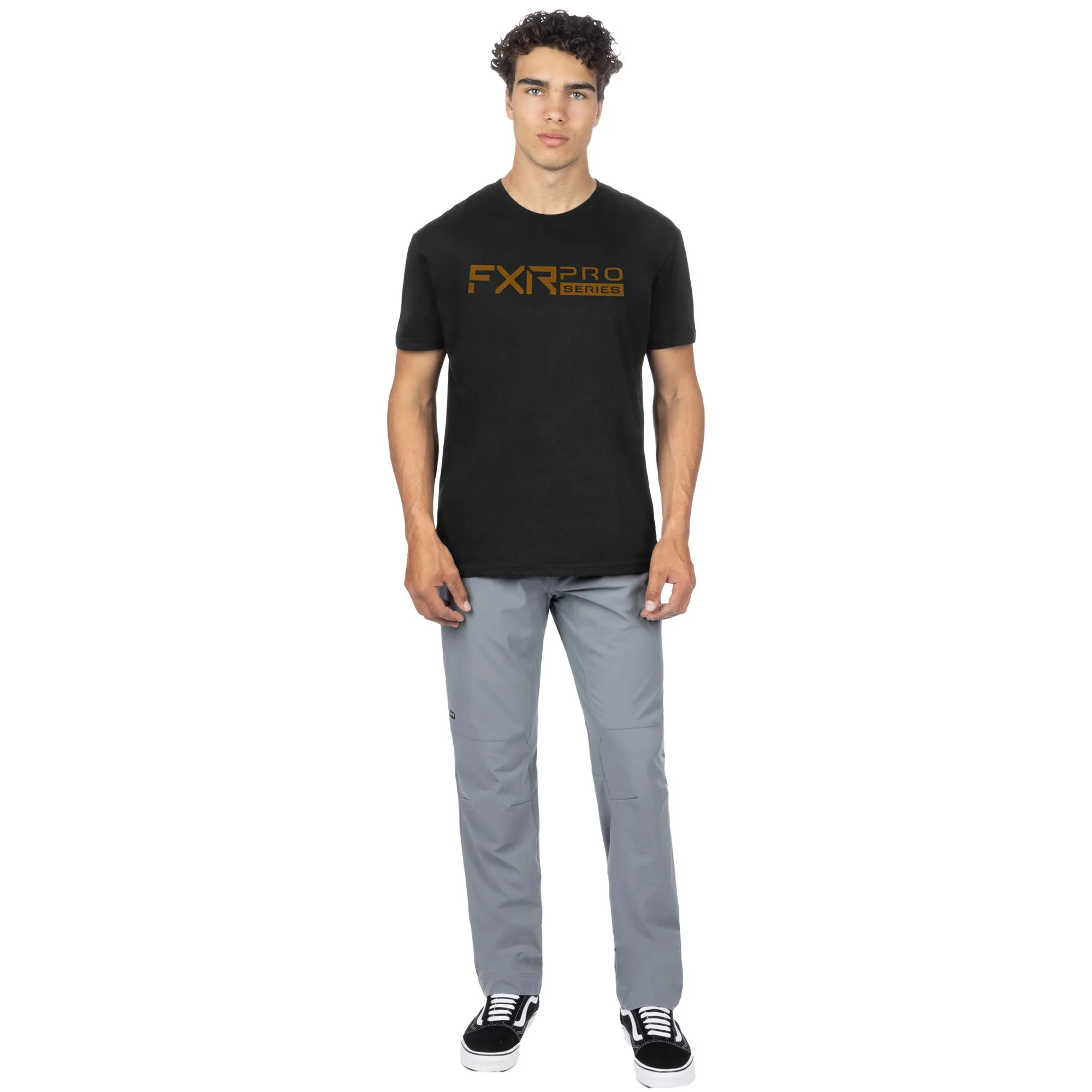 FXR Pro Series Premium T-Shirt Black/Copper