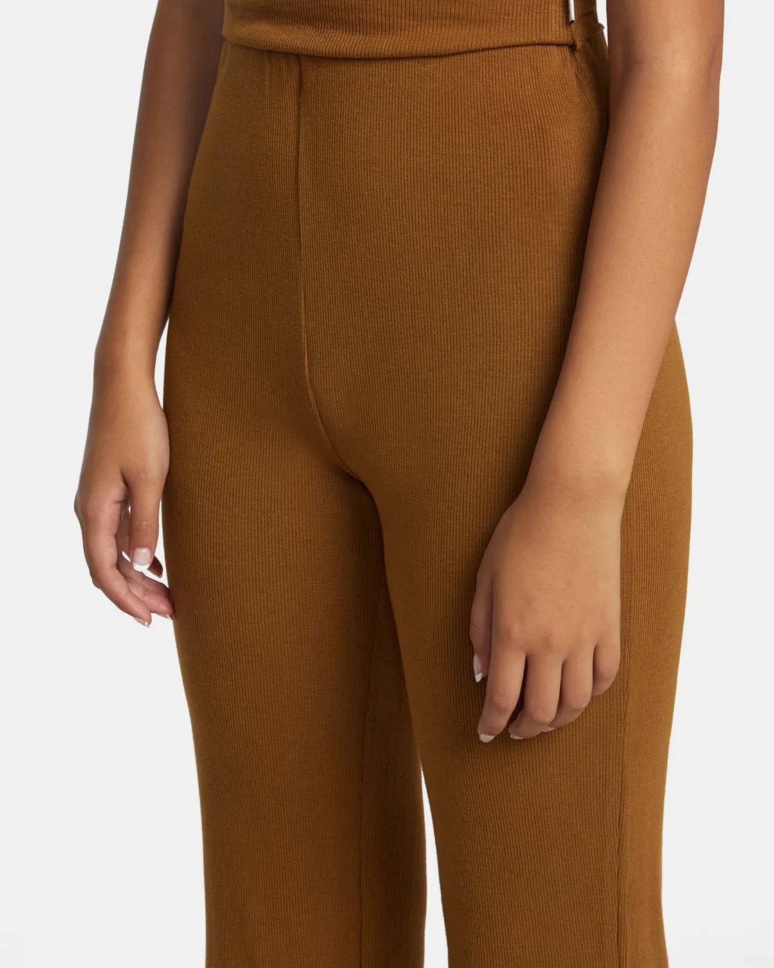 Honey Stretch Straight Leg Pants - Sienna