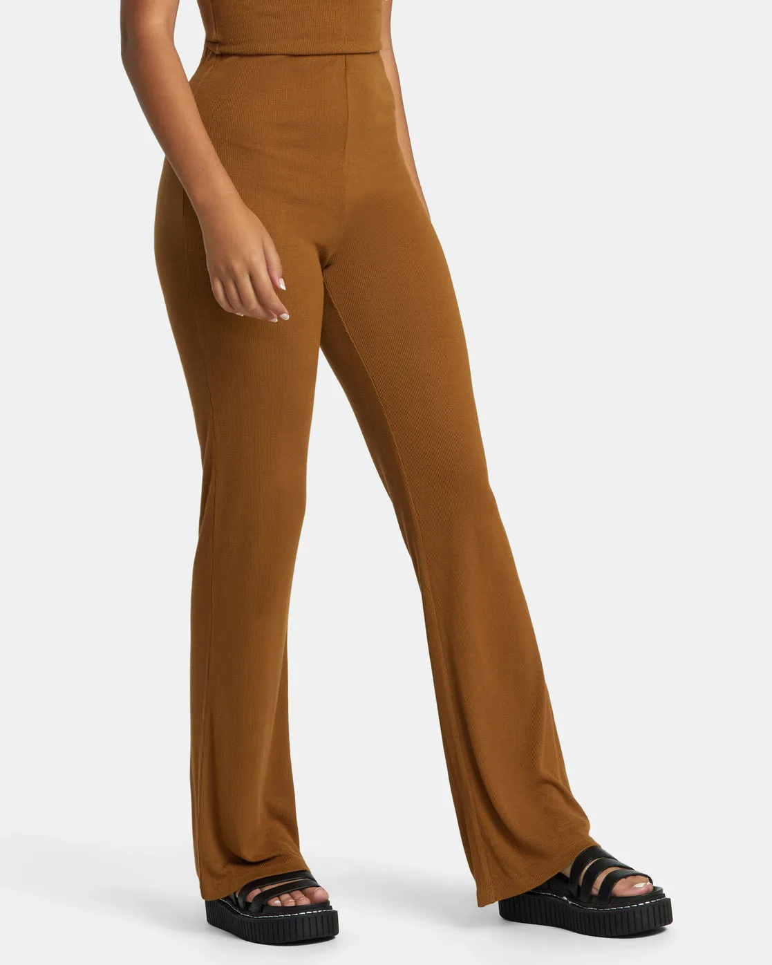 Honey Stretch Straight Leg Pants - Sienna