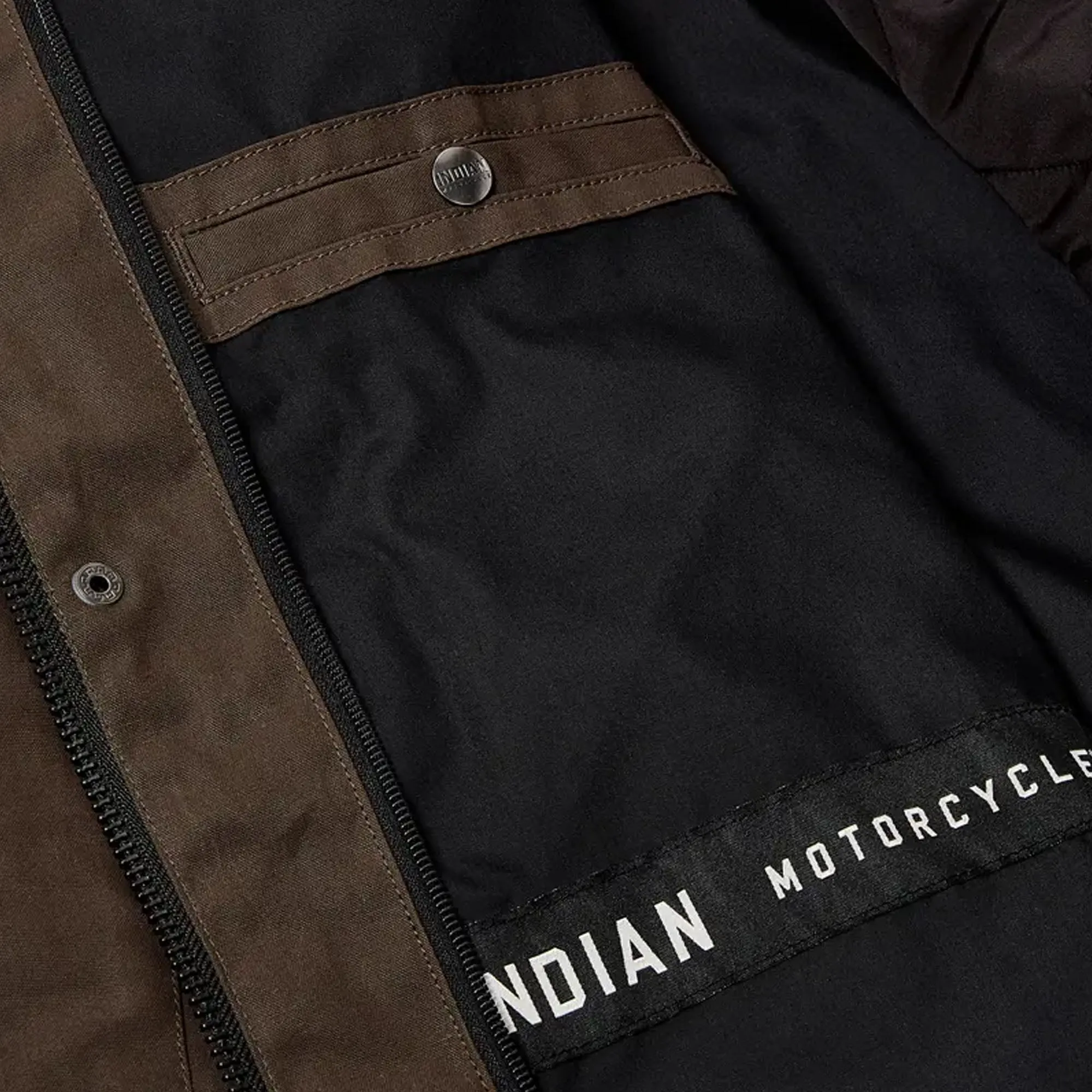 Indian Motorcycle Mens Nevada Jacket Green