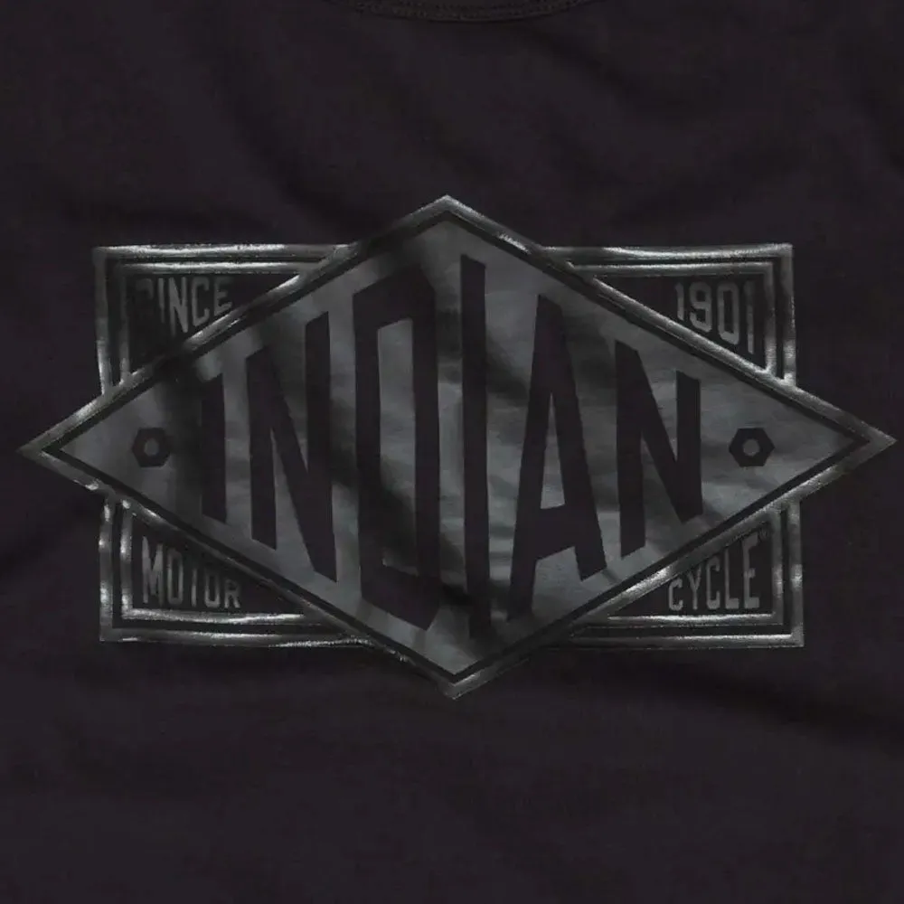 Indian Motorcycle  Polaris Mens Diamond Graphic T-Shirt Tee Soft Lightweight Comfortable