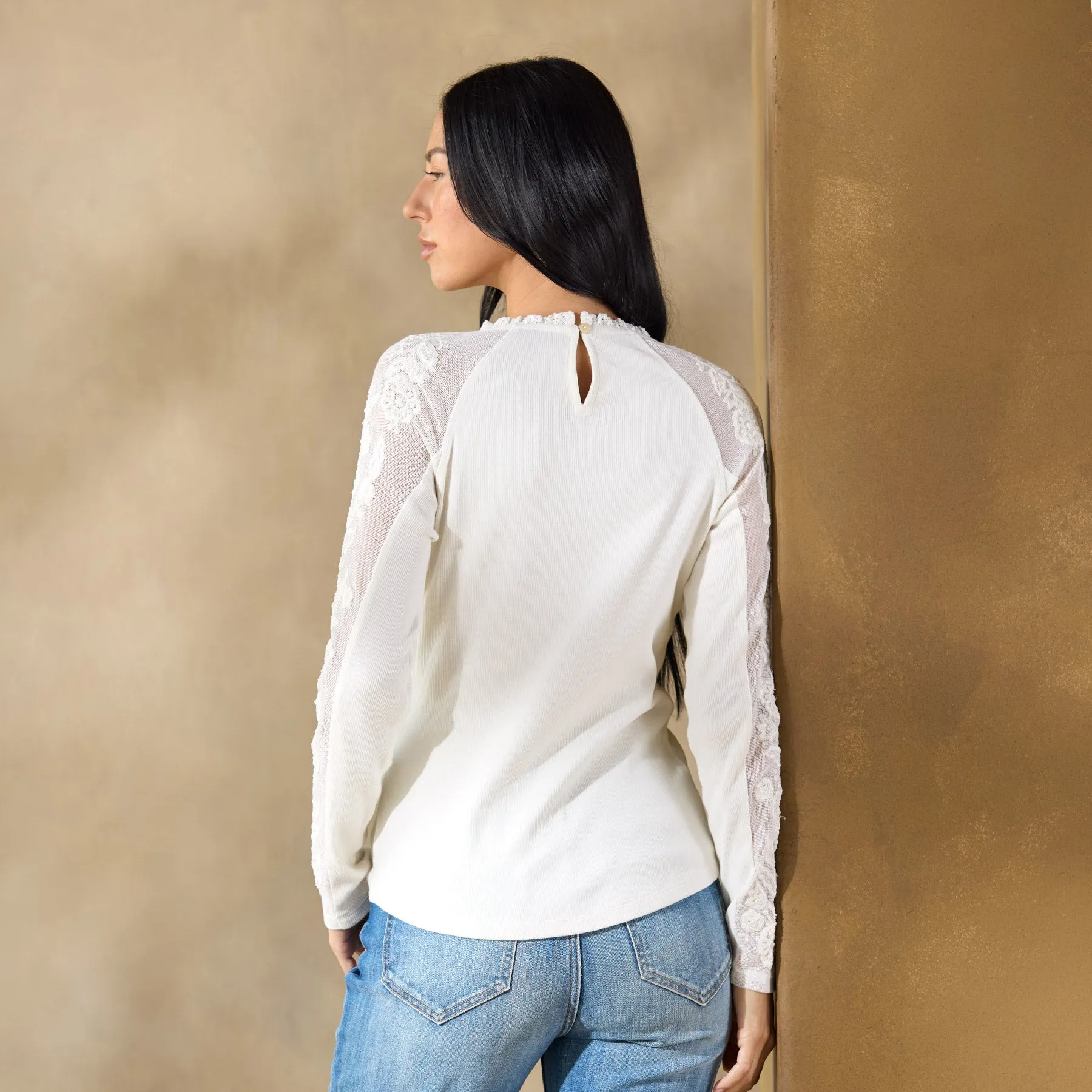 Josephine Embroidered Top