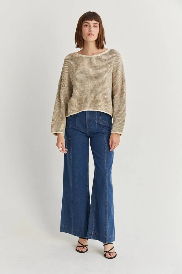 Kate Flare Denim Pants