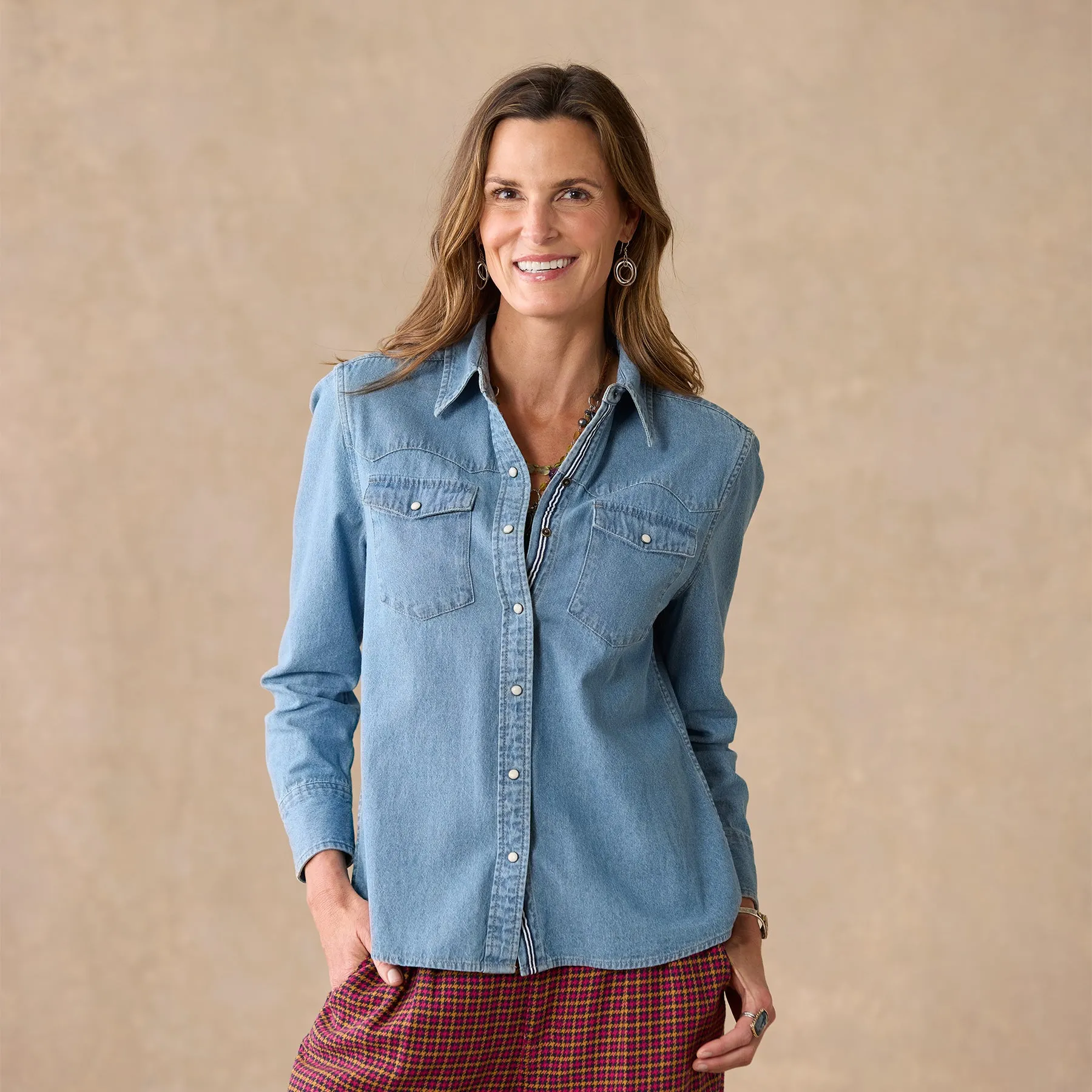 Keyla Denim Shirt