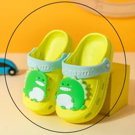 Kids sandals Boys Girls Mules Cartoon baby Sandals Flat Summer Unicorn Slippers Children's Garden Shoes