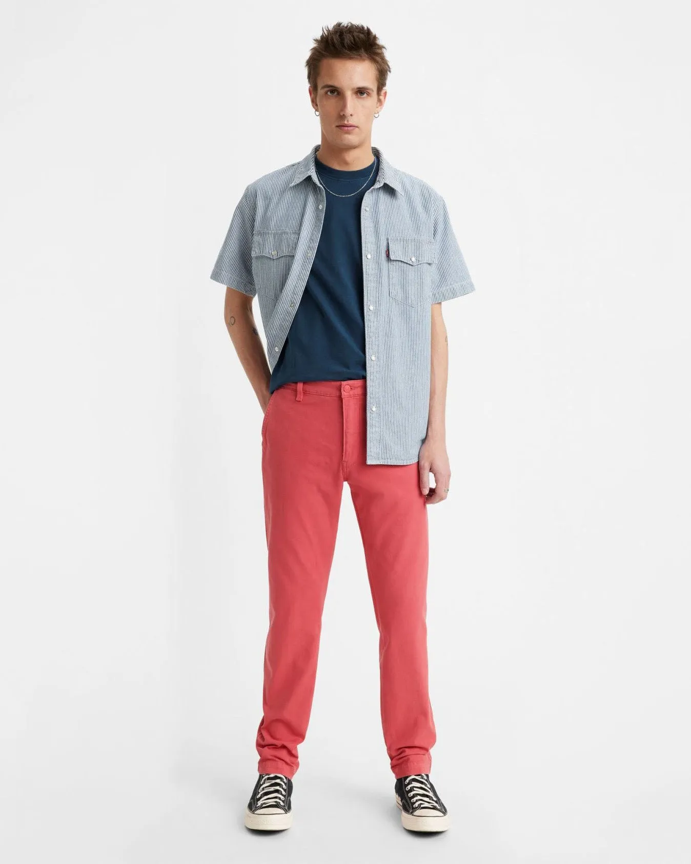Levi's® XX Chino Standard II Regular Tapered Mens Chinos - Garnet Rose Shady GD