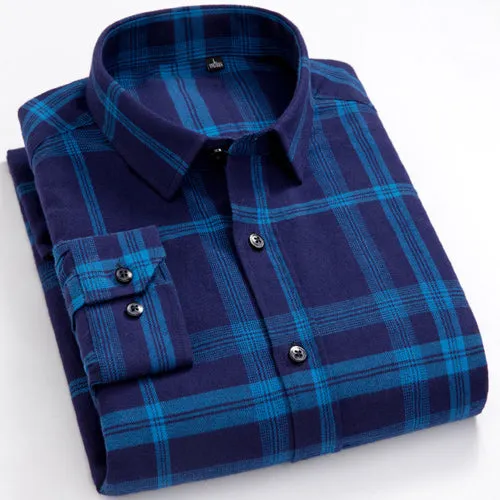 Men's Standard-fit Long Sleeve Flannel