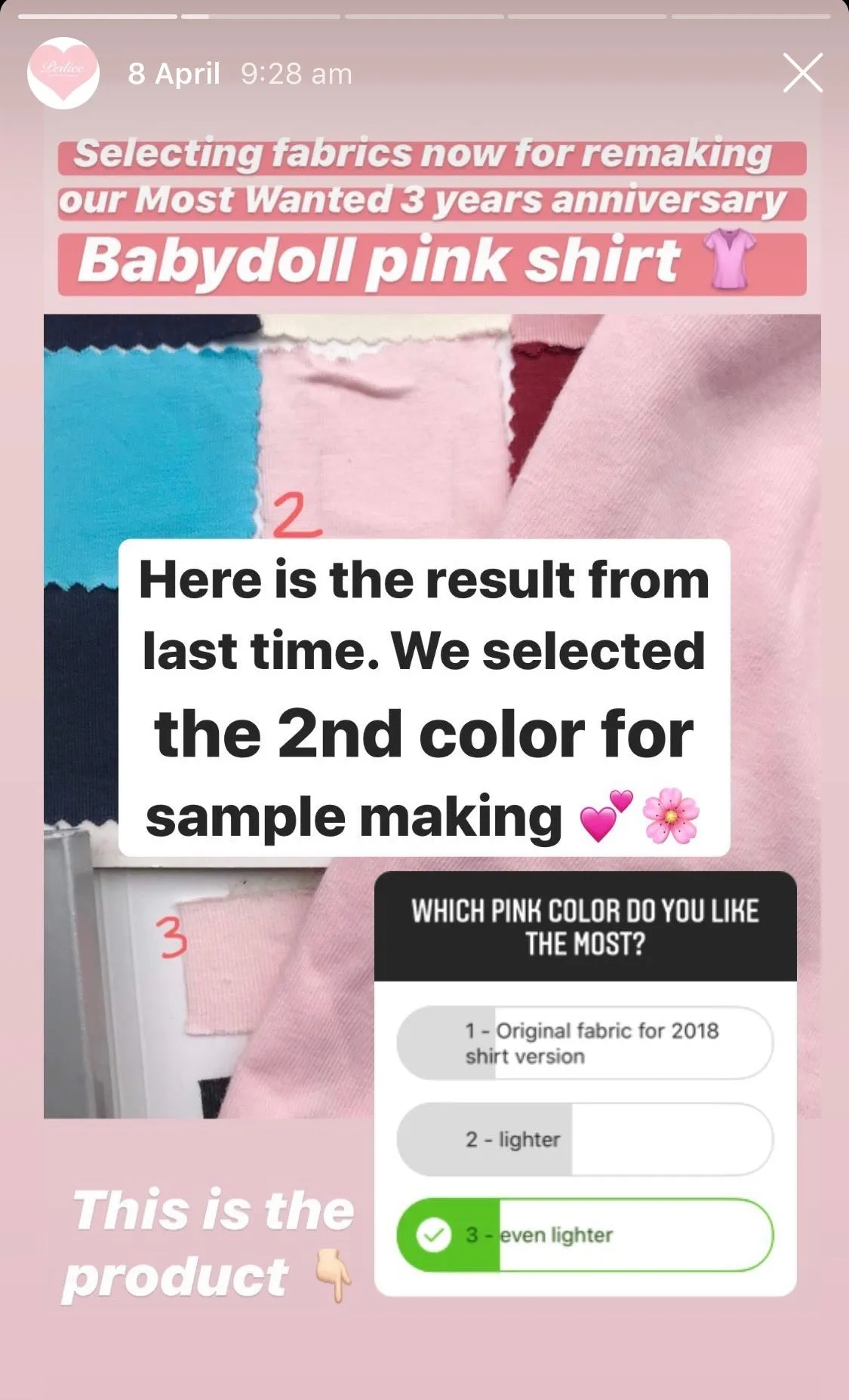 [Mid Season SALE] Min Sötnos Sweet Babydoll Larme Cotton Top (babygirl)