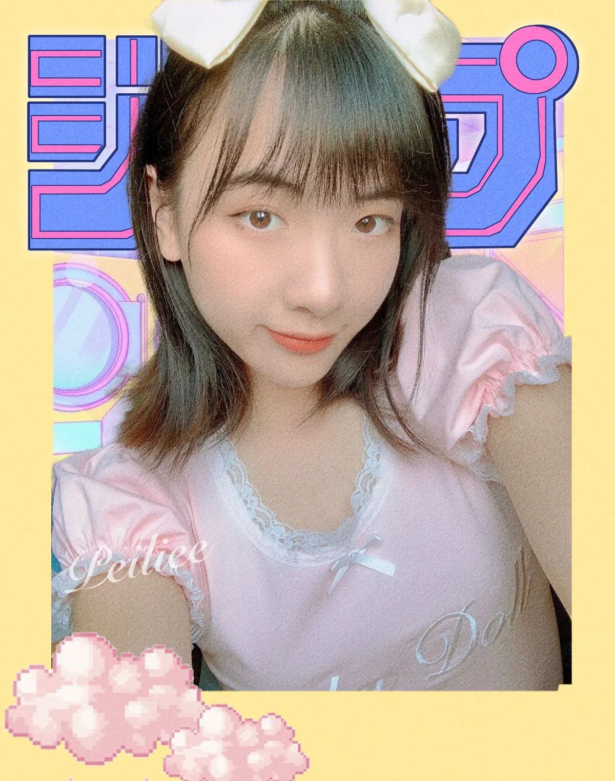 [Mid Season SALE] Min Sötnos Sweet Babydoll Larme Cotton Top (babygirl)