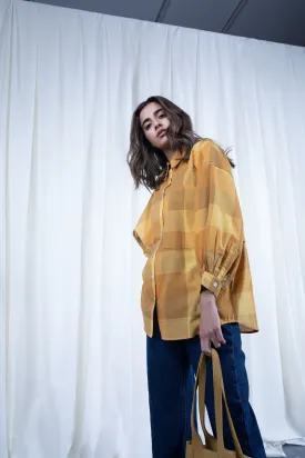 Mustard Checkered Shirt