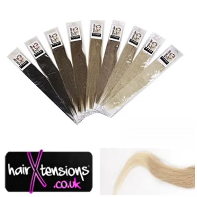 Ombre #20-#60 - 25 Strands Micro-Loop 18" Remy Hair Extensions