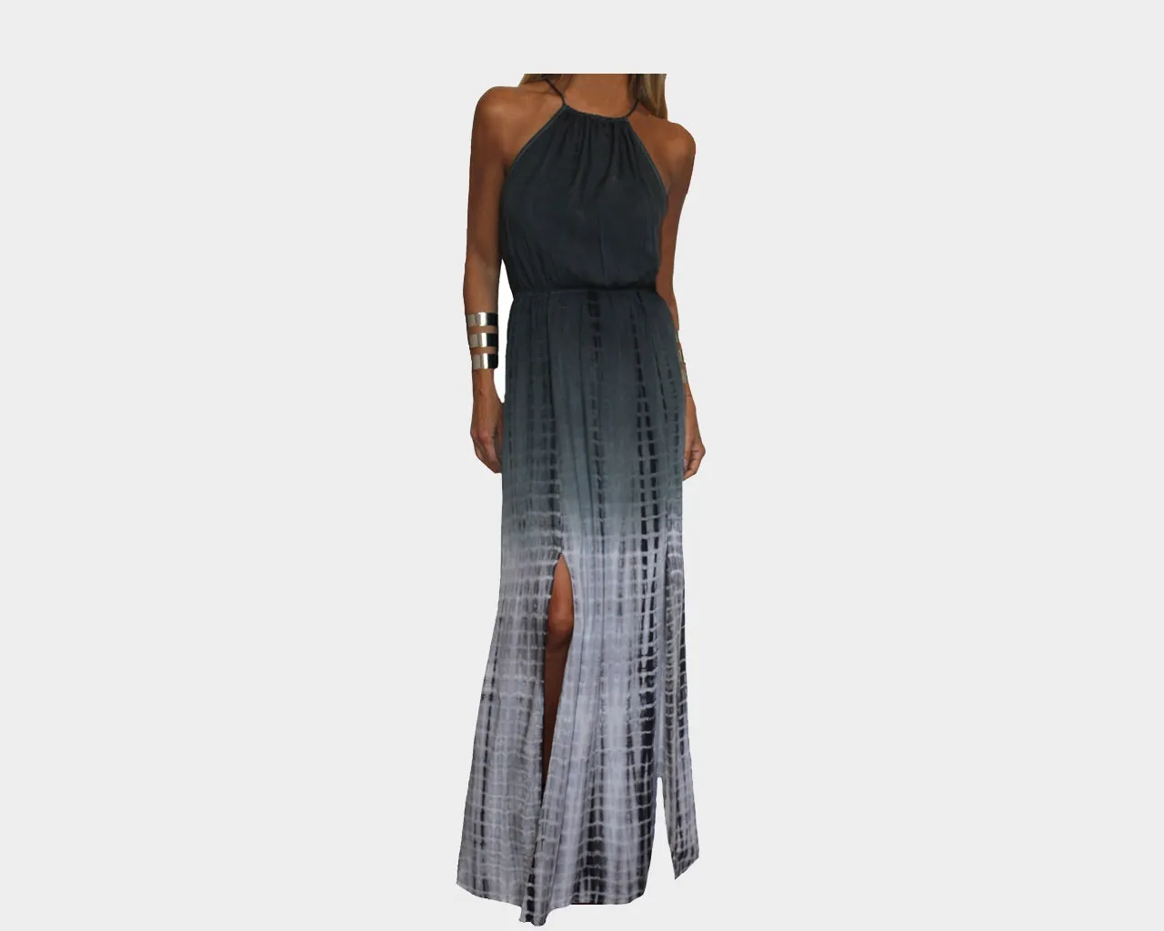 Ombre Shade Maxi Dress - The Palm Springs
