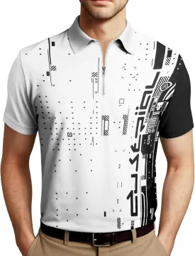 Polo Shirts for Men, Short Sleeve Slim Fit Shirts Casual Collar Shirt