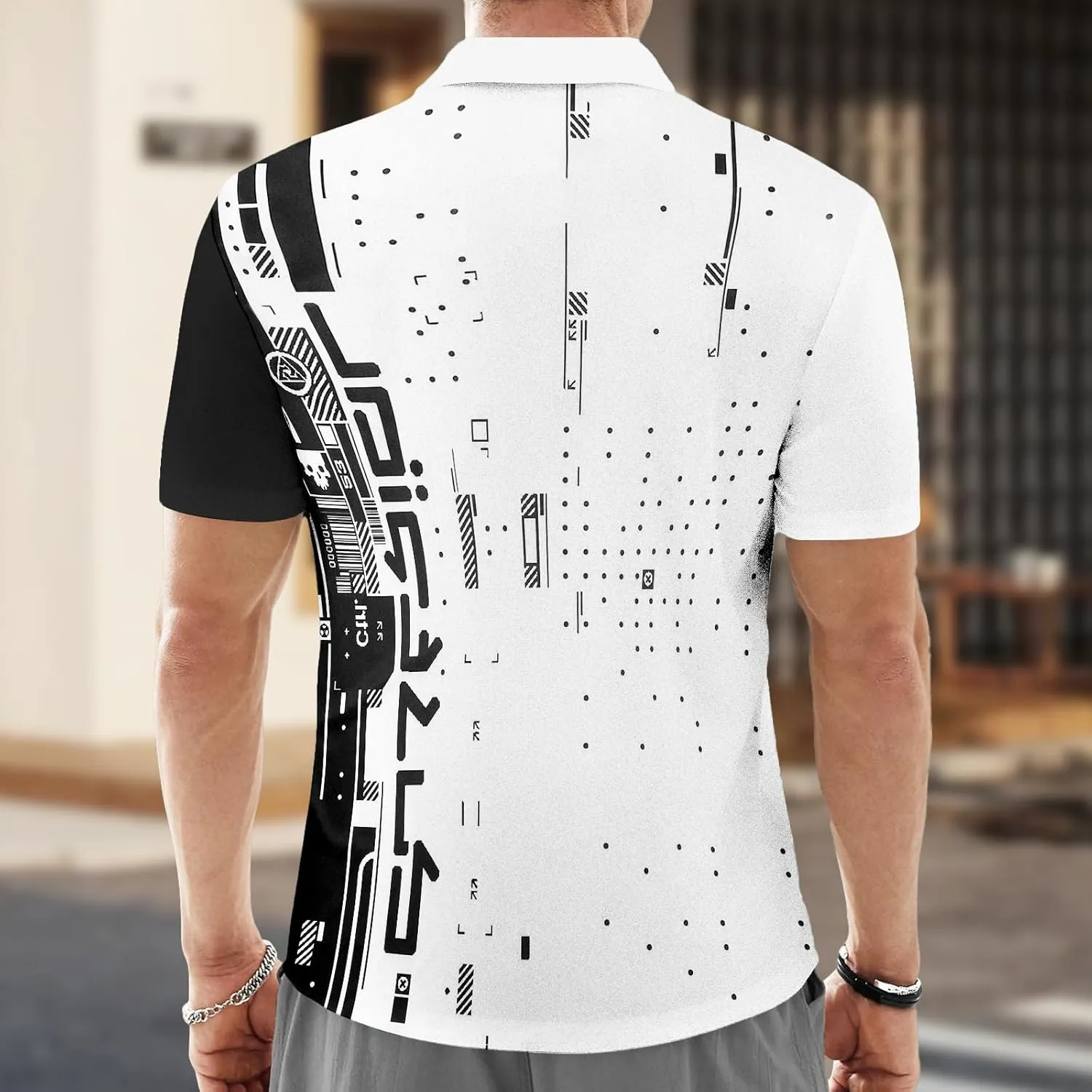Polo Shirts for Men, Short Sleeve Slim Fit Shirts Casual Collar Shirt