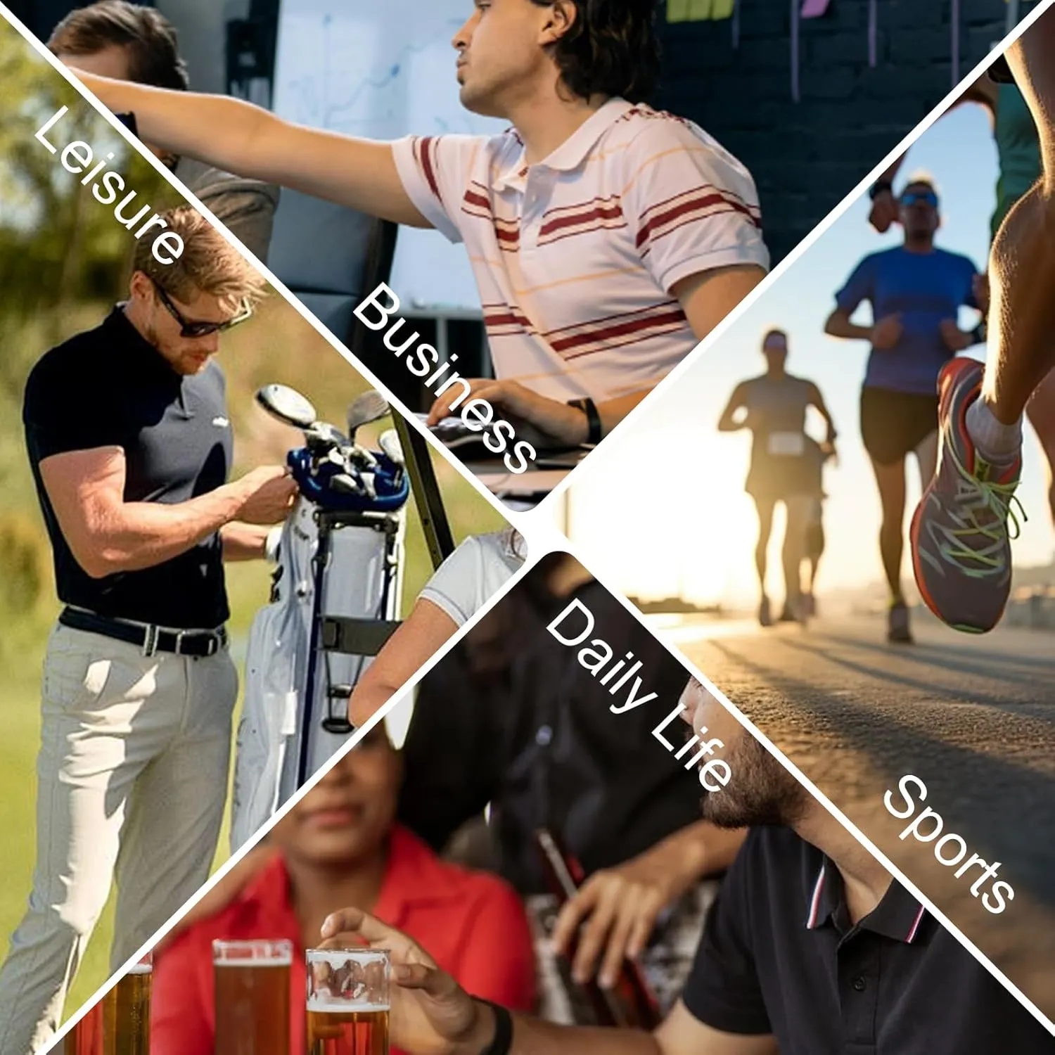 Polo Shirts for Men, Short Sleeve Slim Fit Shirts Casual Collar Shirt