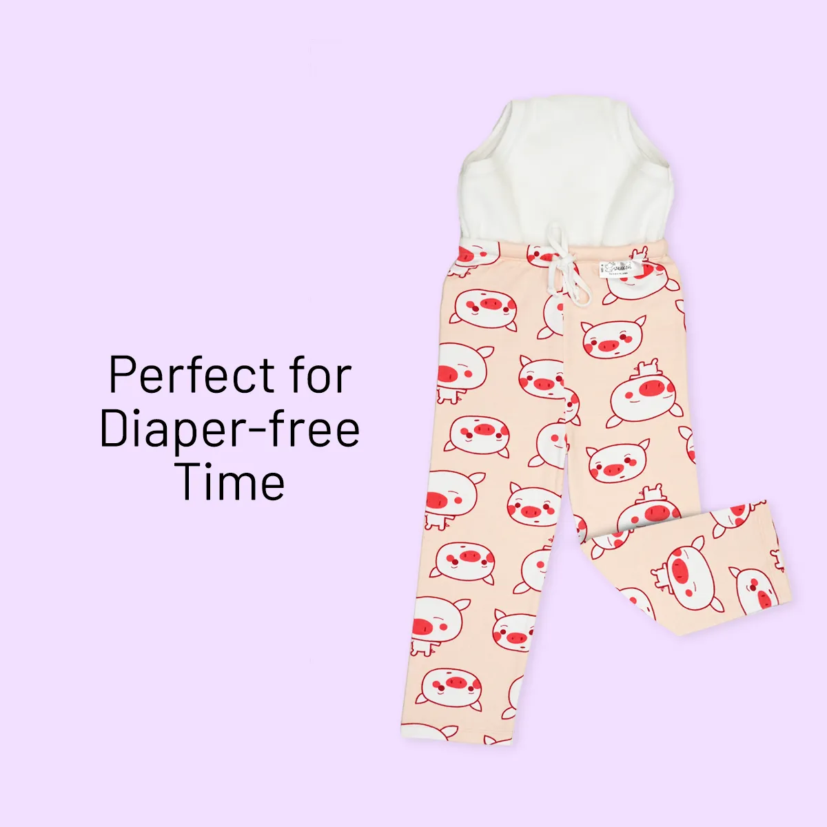Potty Training Pajamas 2-3 Years Pack of 2 (Snug Farm Print)