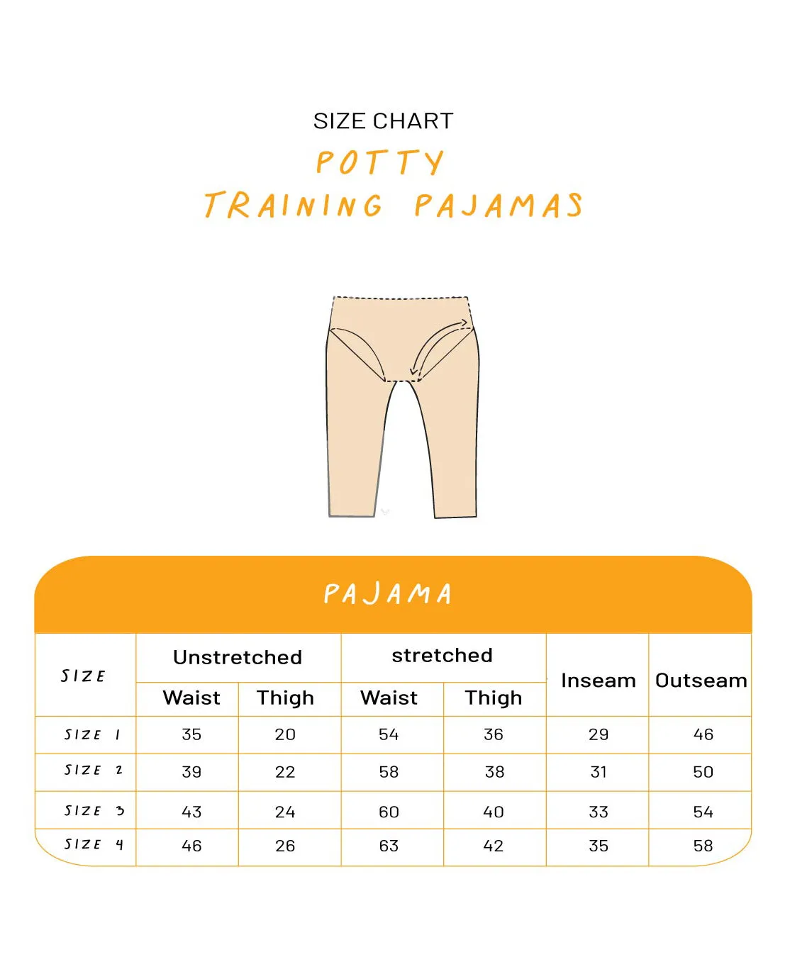 Potty Training Pajamas & Shorts for Toddlers, Boys and Girls - Kindergarten Tales
