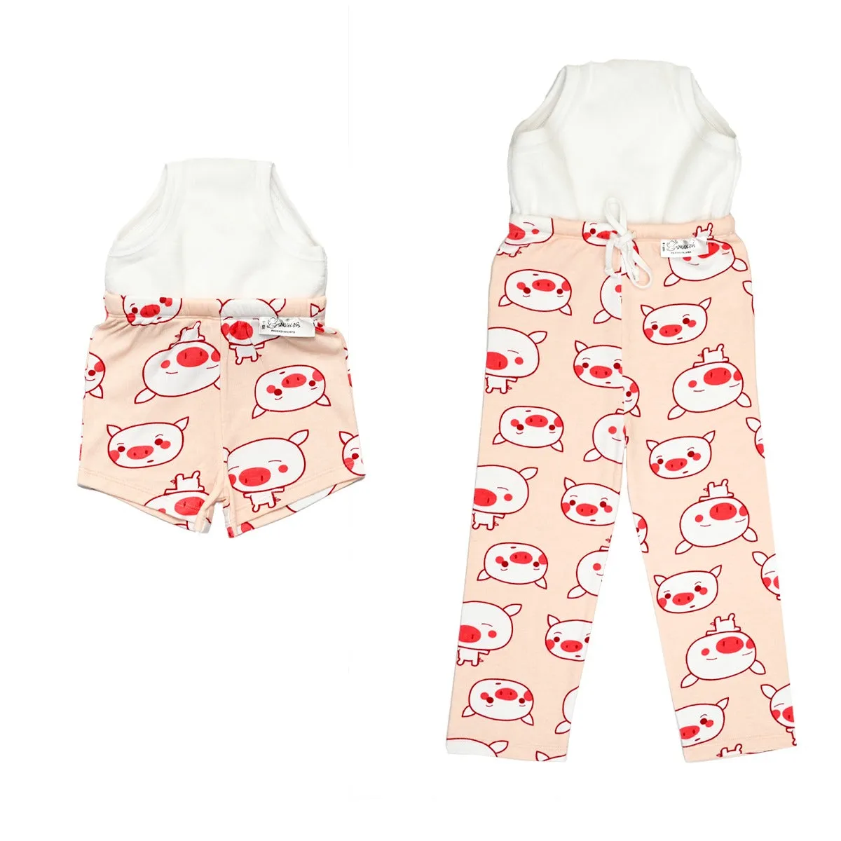 Potty Training Pajamas & Shorts for Toddlers, Boys and Girls - Piggy Wiggy