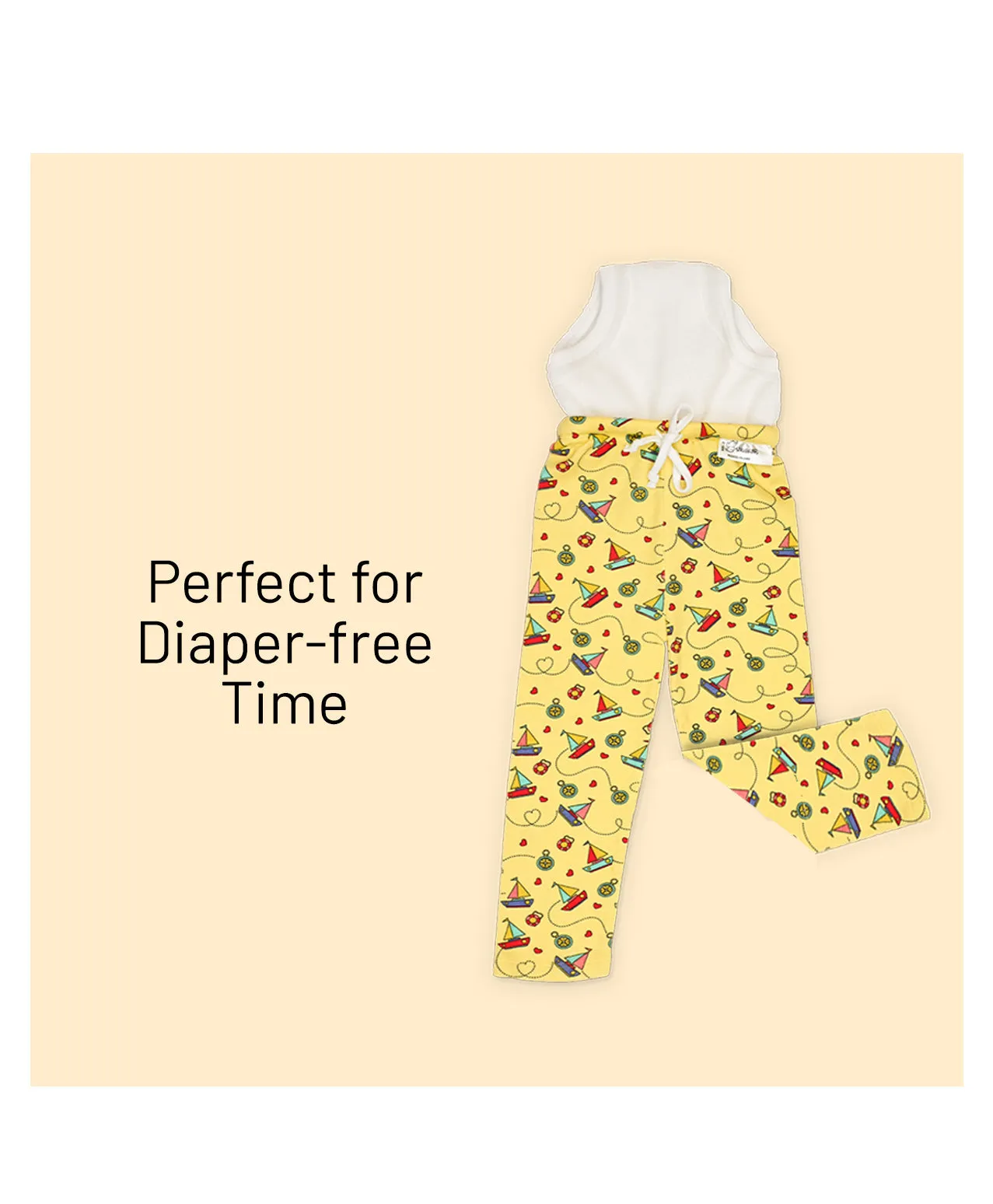 Potty Training Pants & Pajamas for Toddlers, Boys and Girls - Sailing Hearts