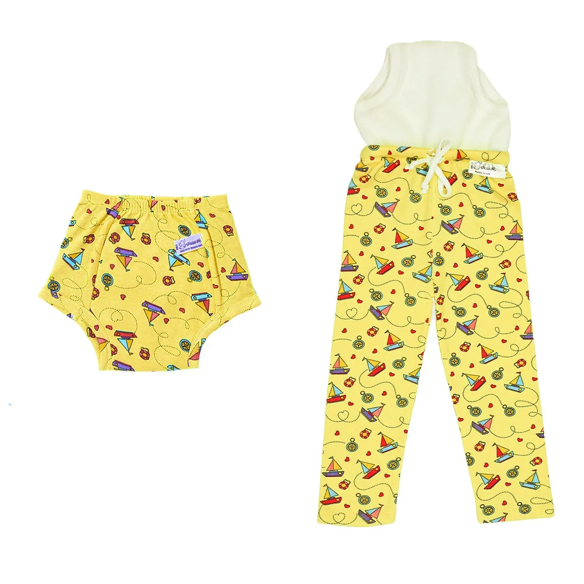 Potty Training Pants & Pajamas for Toddlers, Boys and Girls - Sailing Hearts