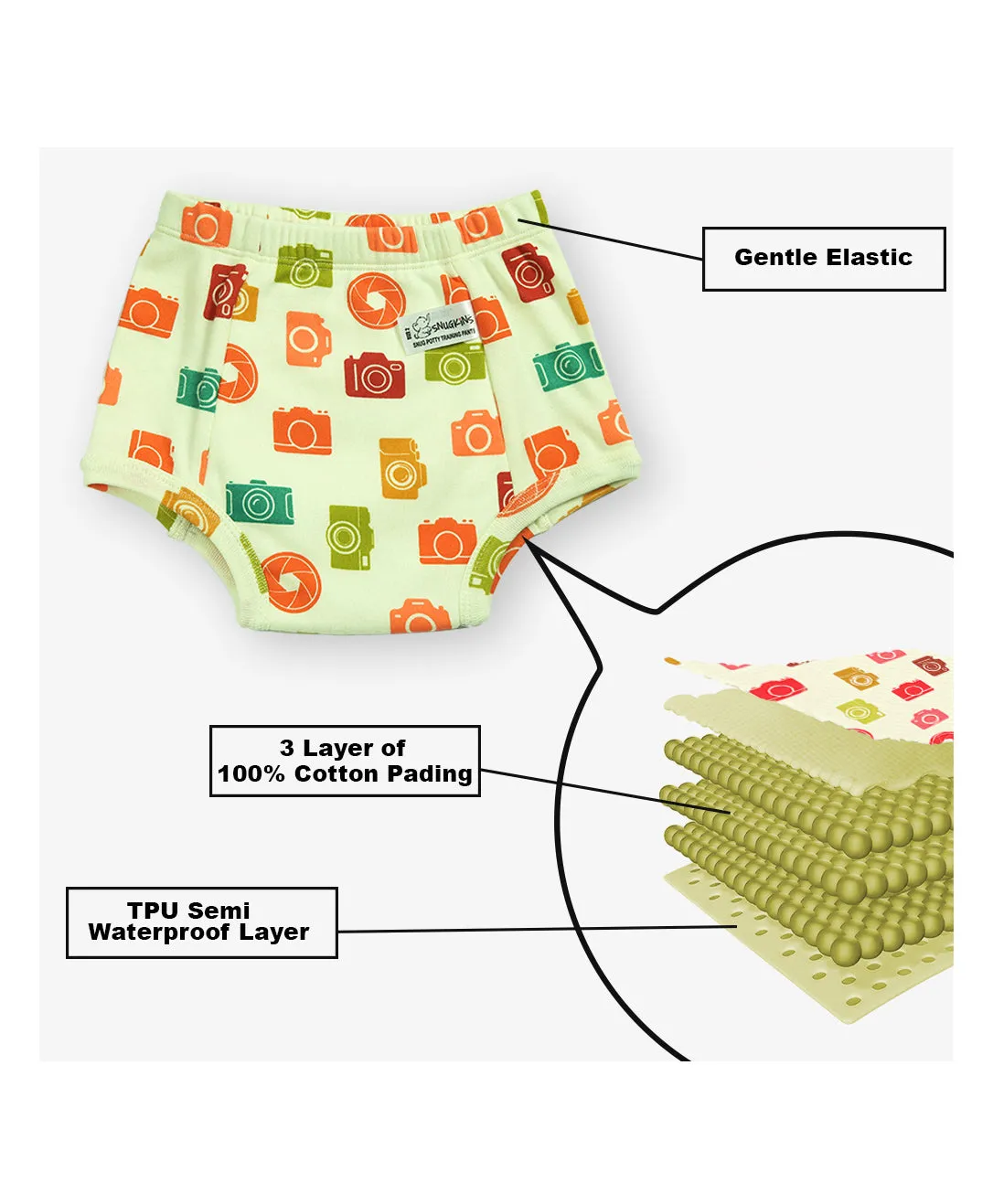 Potty Training Pants & Pajamas for Toddlers, Boys and Girls - Sailing Hearts