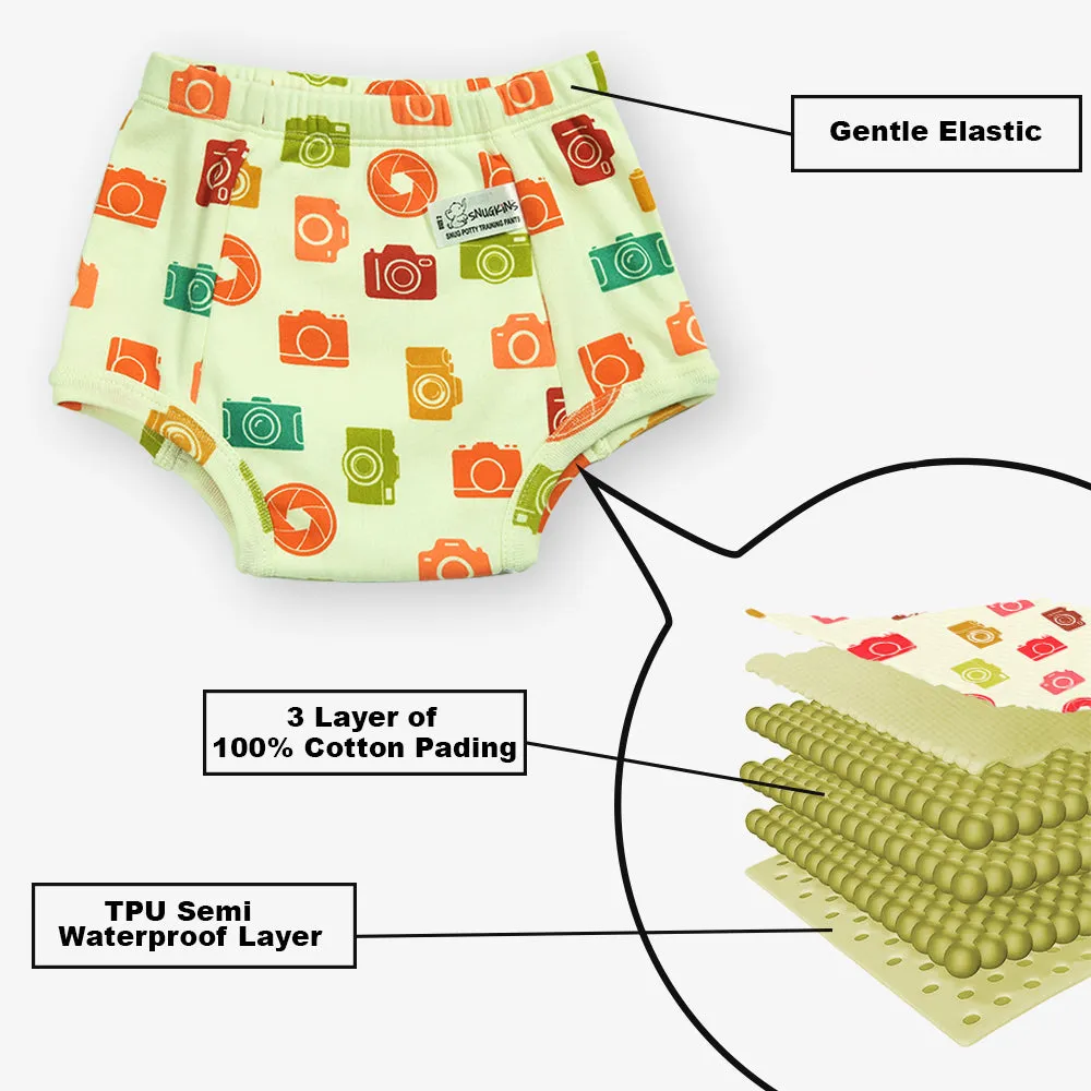 Potty Training Pants Evil Eye & Watermelon Print - Pack of 2