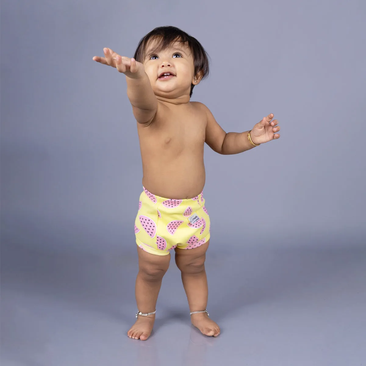 Potty Training Pants Evil Eye & Watermelon Print - Pack of 2