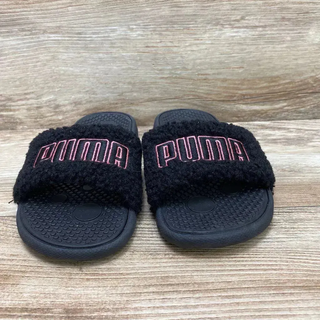Puma Cool Cat Sherpa Slides sz 3Y