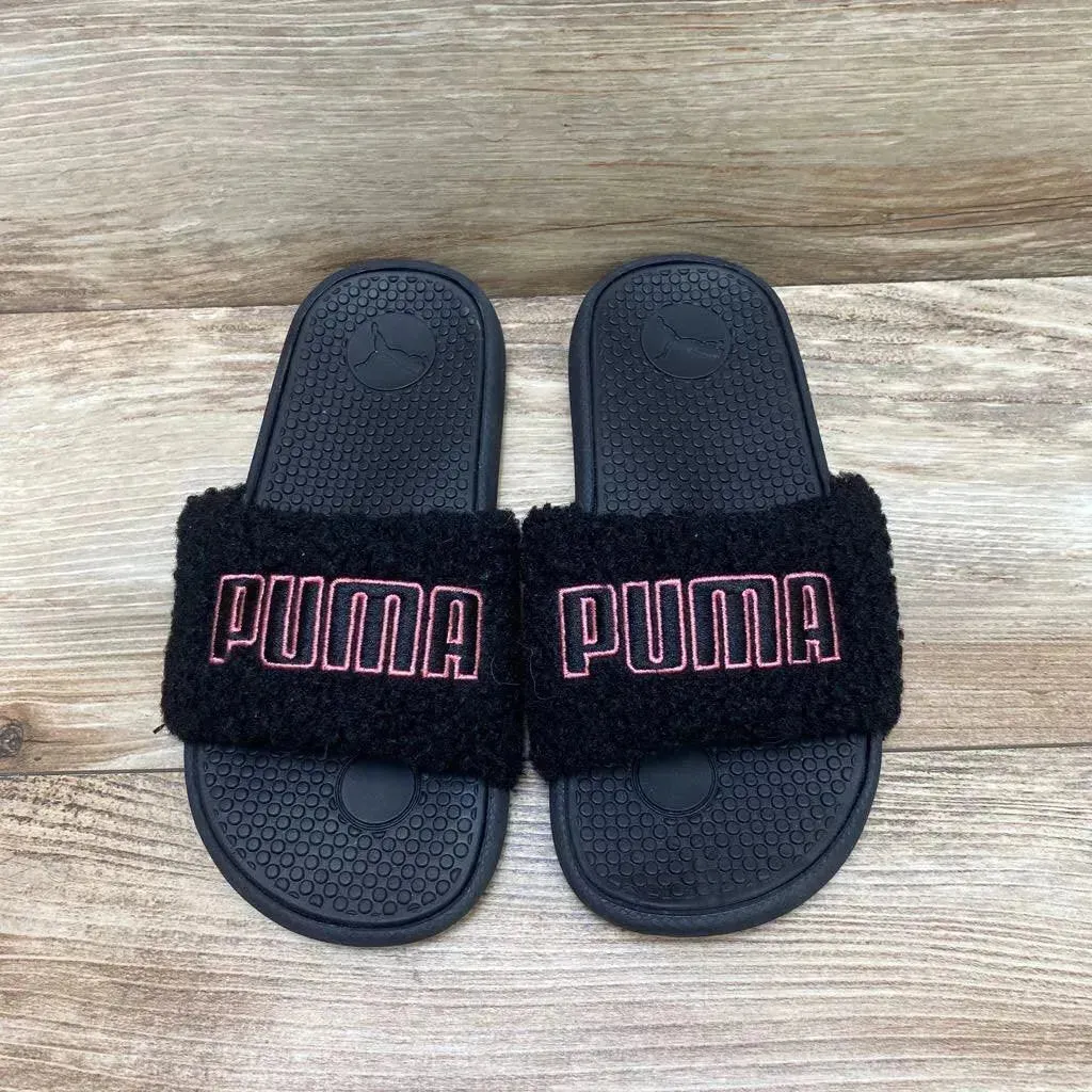 Puma Cool Cat Sherpa Slides sz 3Y