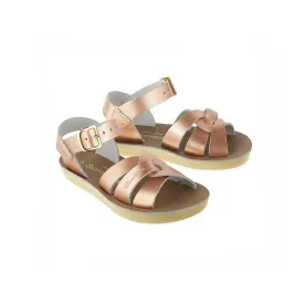 Salt-Water Sun-San Kid's Sandals - Swimmer - Rose Gold
