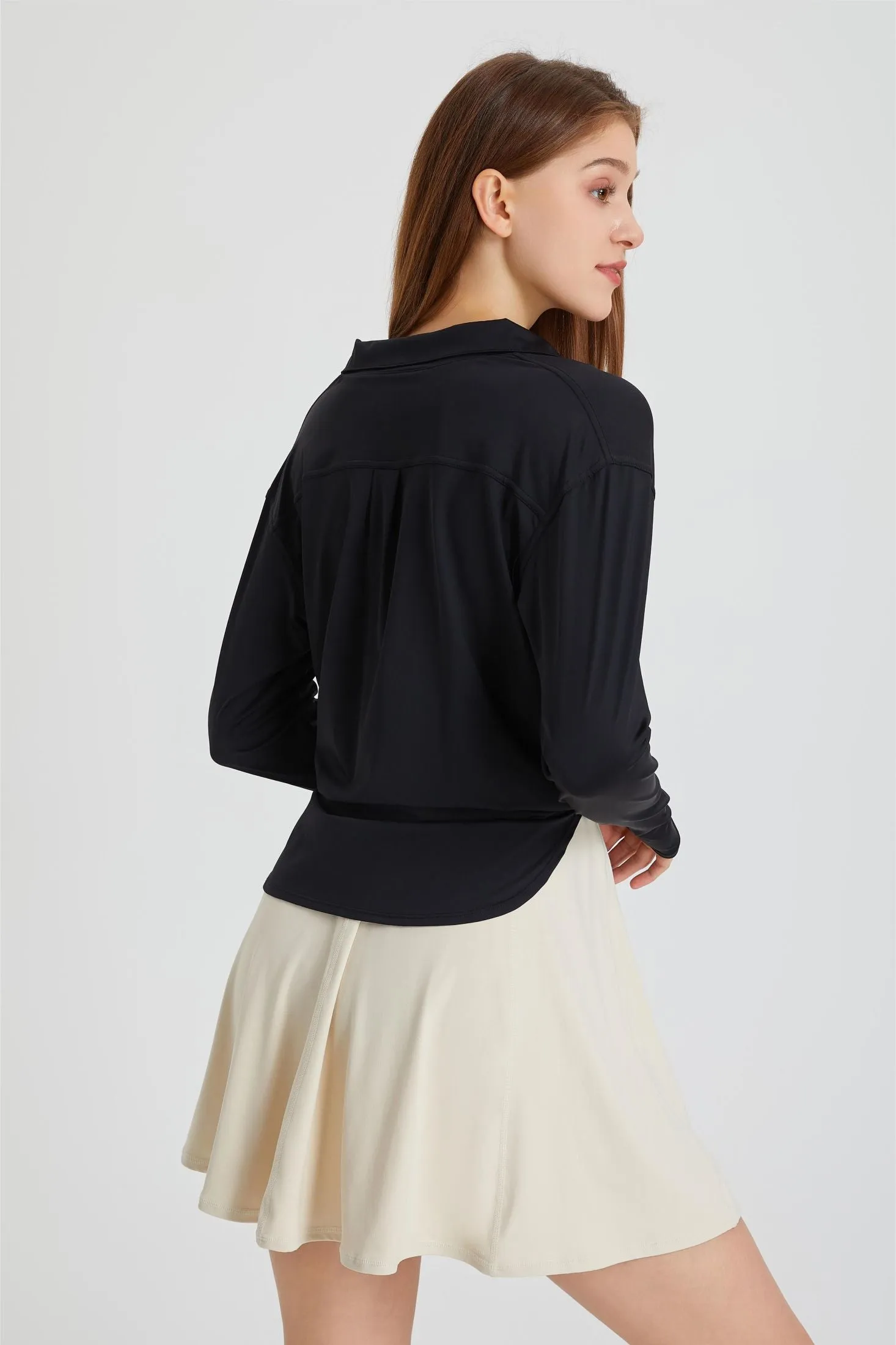Sun Protection Button Up Long Sleeve Shirts