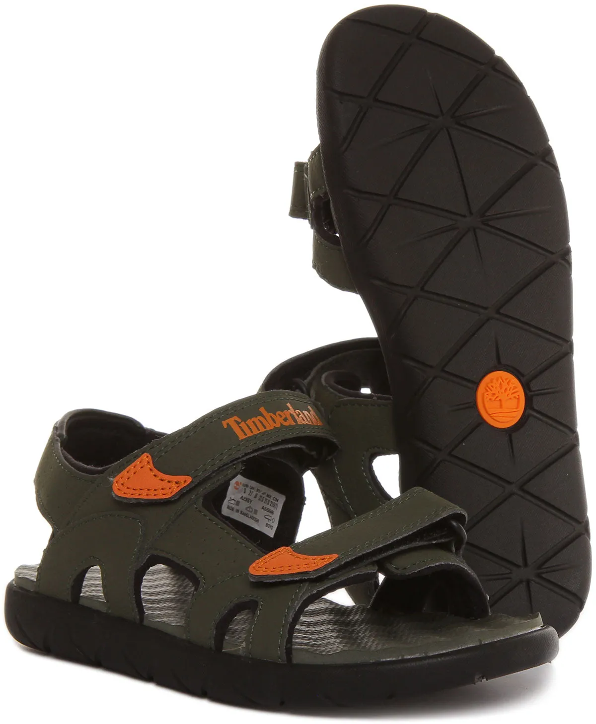 Timberland A23Sy Perkin Row In Dark Green For Kids