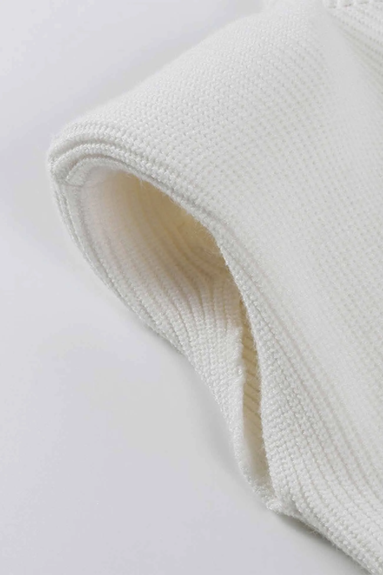 Wenkouban-Christmas Thanksgiving outfits_Neck Mock Sleeveless Sweater