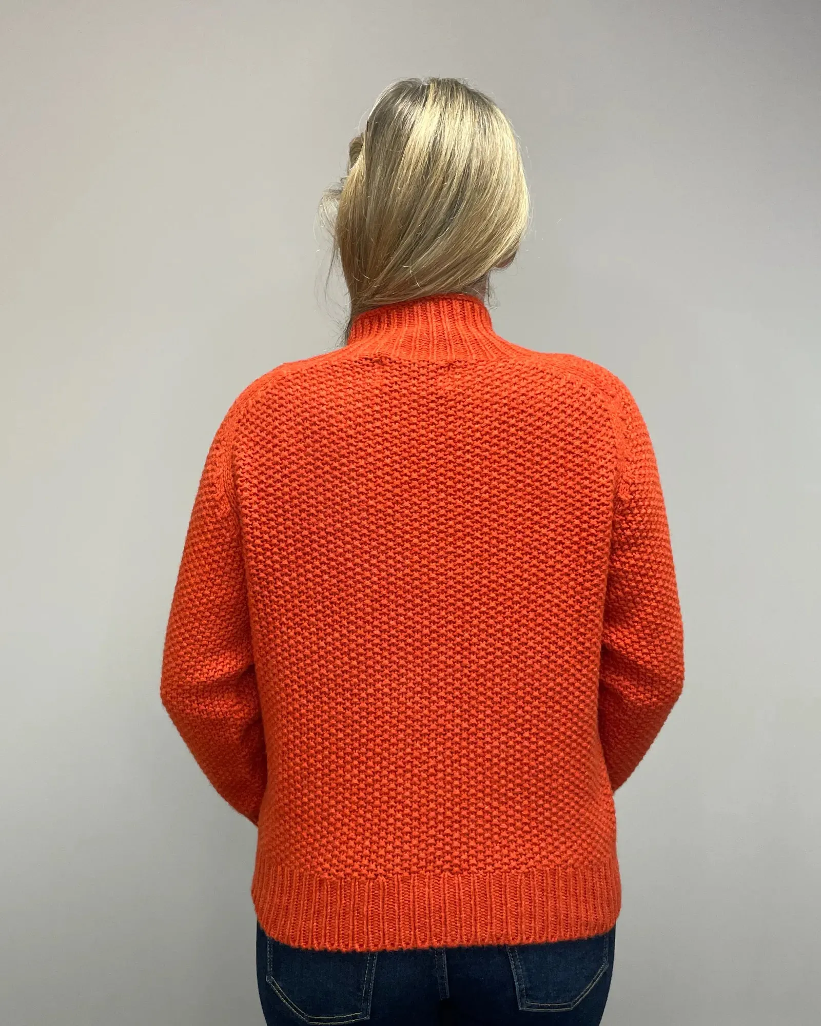 Women's Knitted Jumper (L4623/5A) - Furnace
