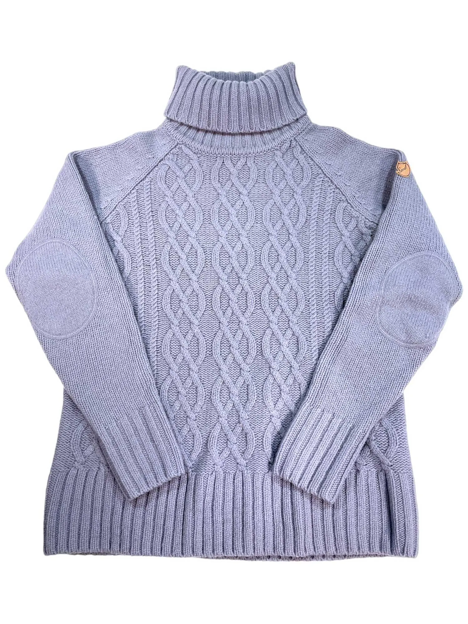 WOMENS OVIK CABLE KNIT ROLLER NECK